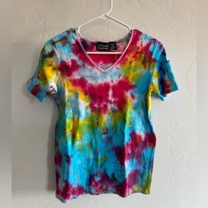 Marsha Go Jogging OOAK Hand dyed Shirt